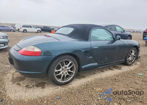 2003 Porsche Boxster из США, поврежденный, VIN WP0CA298X3U621306